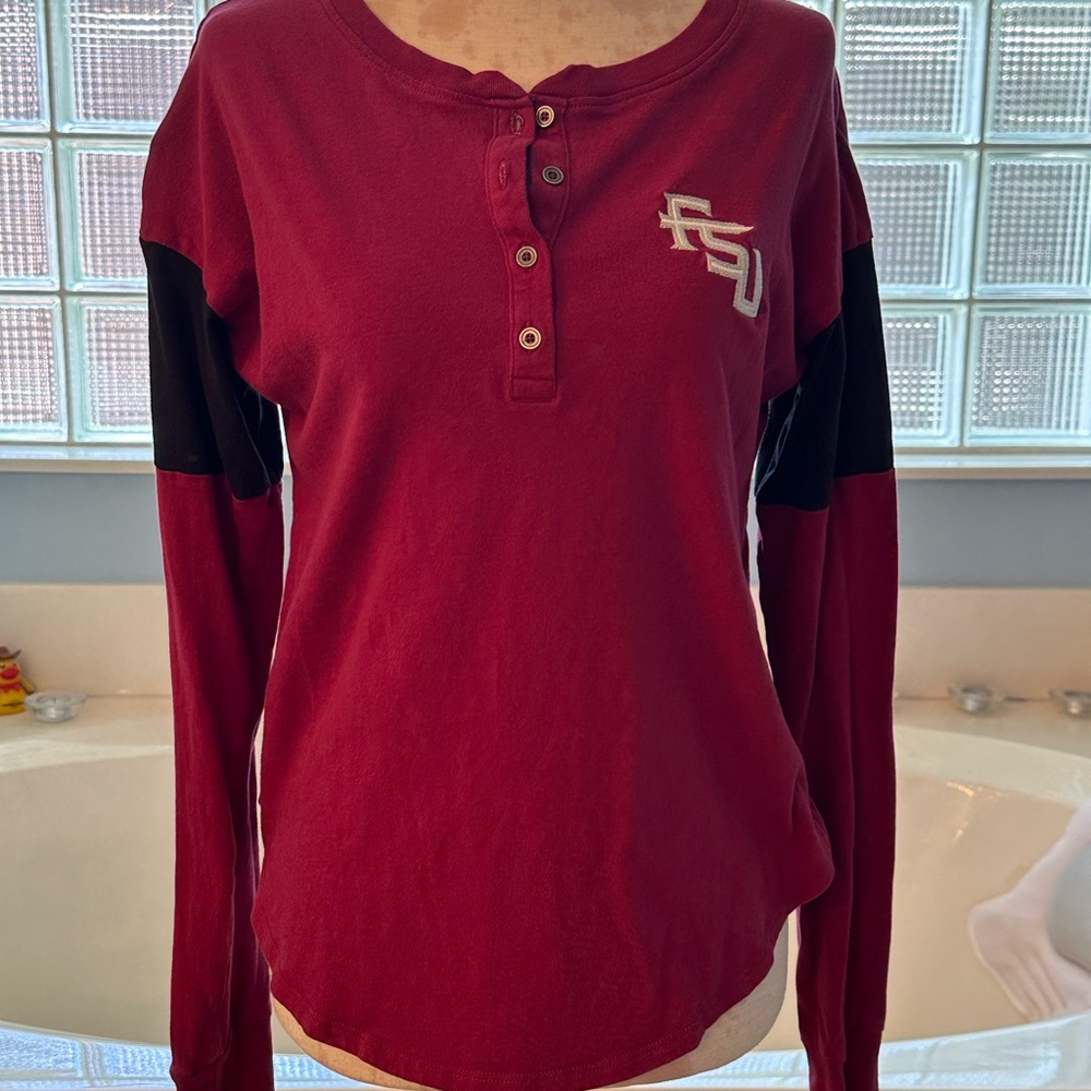S- FSU Long Sleeve Campus Tee